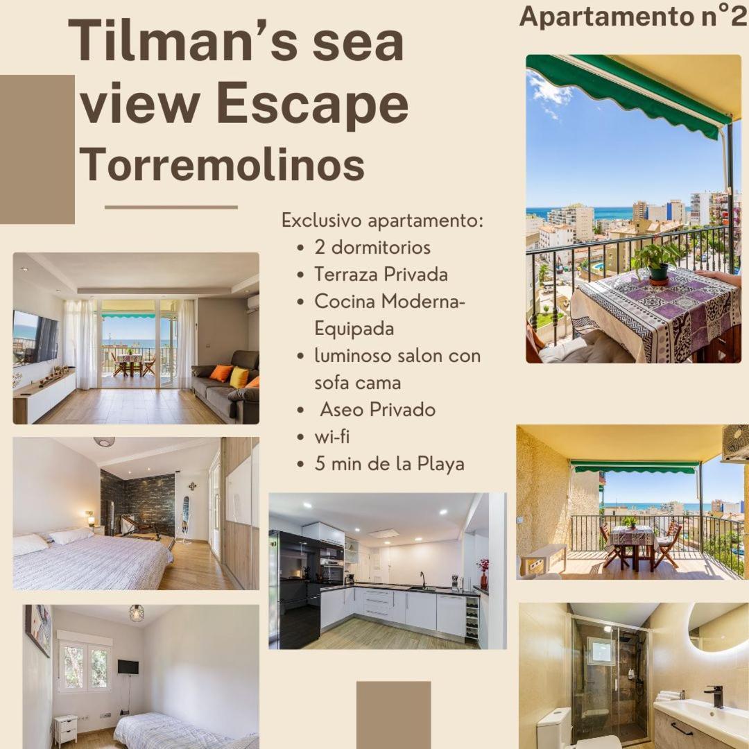 Frida'S Home-Sea View Terrace Torremolinos Eksteriør bilde